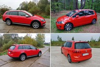 Volkswagen Golf Alltrack 2.0 TDI DSG 4Motion vs. Volkswagen Golf Sportsvan 1.4 TSI DSG Highline