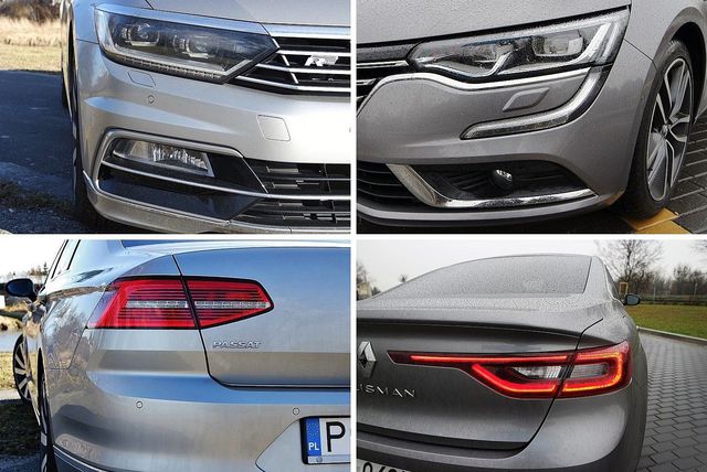 Volkswagen Passat 1.8 TSI DSG Highline vs. Renault Talisman 1.6 Energy TCe EDC Intens