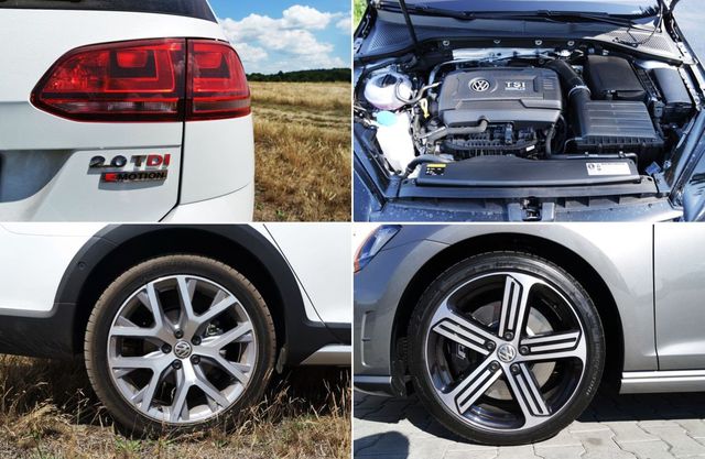 Volkswagen Golf Variant w trzech wersjach: Alltrack, Bluemotion i R
