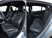 Volvo S60 D4 Drive-E Geartronic Summum - przednie i tylne fotele