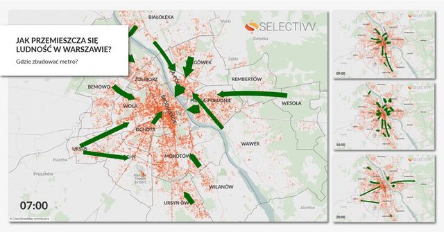 Gdzie w Warszawie potrzebna jest nowa linia metra? 