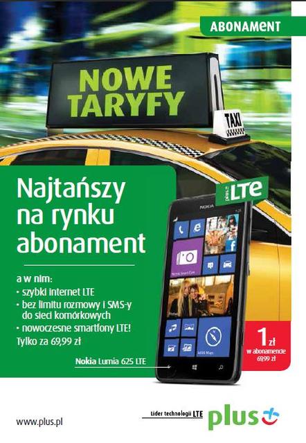 Oferta Plusa: nowe Taryfy LTE