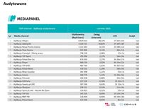 TOP20 audytowanych aplikacji, z których korzysta najwięcej internautów