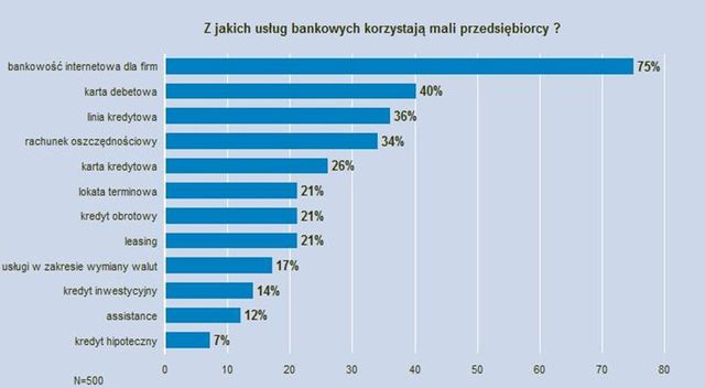 Mikroprzedsiębiorcy a usługi finansowe