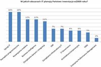 W jakich obszarach IT planują Państwo inwestycje w 2009 roku?