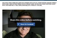 Robin Williams nie żyje czyli nowe zagrożenia na Facebooku