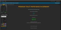 Post na forum oferujący rolki papieru toaletowego