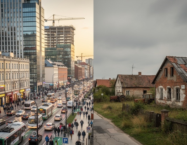 Miasta widma i pękające w szwach metropolie - czy to nas czeka w przyszłości?