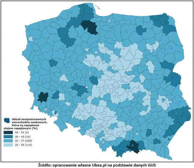 Diesel czy LPG? Gdzie i jak wybierają Polacy?