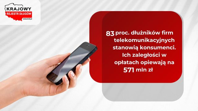 Polacy mają miliardowe długi za telefon i Internet