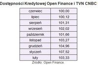 Dostępność kredytów: indeks II 2010 Dostępność kredytów: indeks II 2010