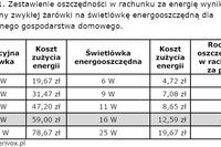 Opłaty za prąd a żarówki energooszczędne