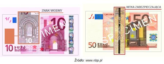 Fałszowanie banknotów a przyjęcie euro
