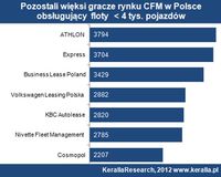 Pozostali więksi gracze rynku CFM w Polsce