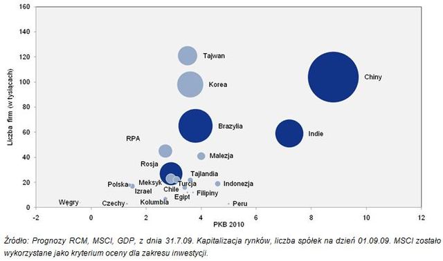 Kraje BRIC atrakcyjne dla polskich inwestorów