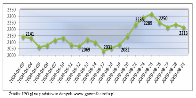 Największe spółki giełdowe VIII 2009