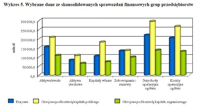 Grupy przedsiębiorstw w 2010 roku