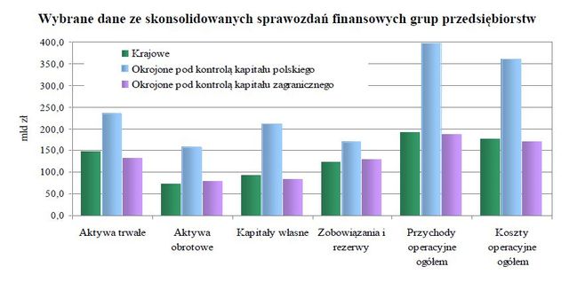 Grupy przedsiębiorstw w 2011 roku