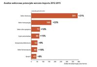 Analiza sektorowa potencjału wzrostu importu 2012-2015