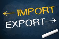 Eksport wzrósł o 8,1%, a import spadł o 1,6% r/r