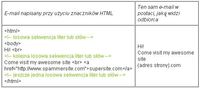 Spam HTML