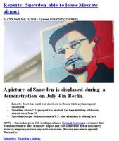Polowanie FBI na Edwarda Snowdena 