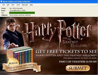 Spam wykorzystujący premierę filmu “Harry Potter i insygnia śmierci”