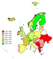 Indeks konkurencyjności w Europie