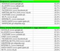 Rankingi portali internetowych XI 2012 - I 2013