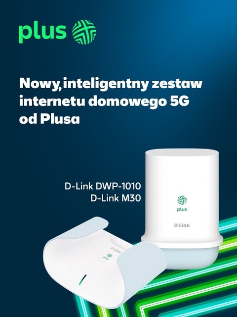 Nowy zestaw internetu domowego 5G od Plusa