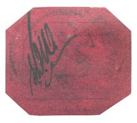 British guiana 1c magenta z 1856 r. cena, źródło Wikipedia