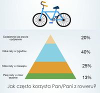 Jak często korzysta Pan/ Pani z roweru?