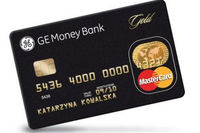 Karta MasterCard Gold w GE Money Bank Karta MasterCard Gold w GE Money Bank