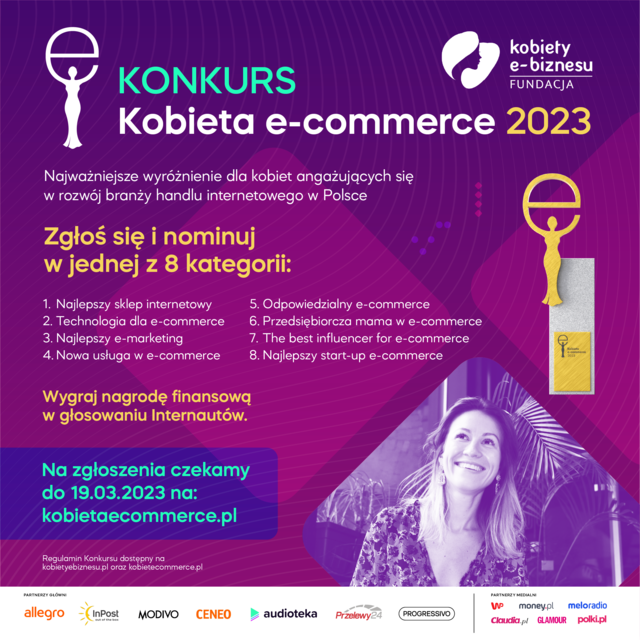 Ruszył ogólnopolski konkurs Kobieta e-commerce 2023