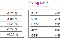 Kurs złotego umocnił się mimo spadku euro