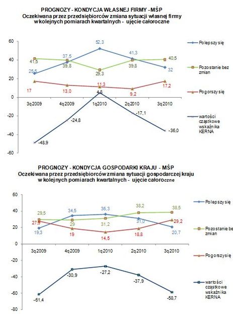 Sektor MŚP: ocena III kw. 2010 i prognoza IV kw. 2010