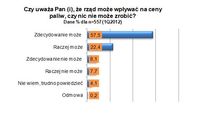 Czy rząd może wpływać na ceny paliw?