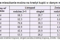 Wynagrodzenia XI 2009 a zdolność kredytowa Wynagrodzenia XI 2009 a zdolność kredytowa