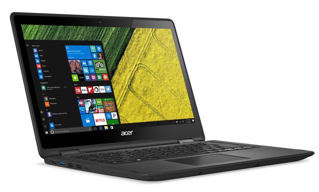 Laptopy Acer Spin 1 i notebooki Spin 3, Spin 5 i Spin 7