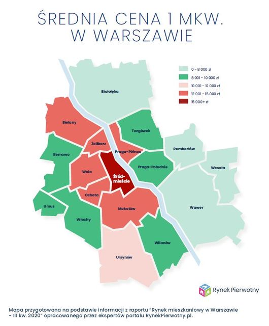 Ile kosztuje nowe mieszkanie w Warszawie?