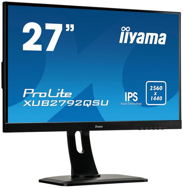 Monitor iiyama XUB2792QSU-B1 z matrycą IPS WQHD