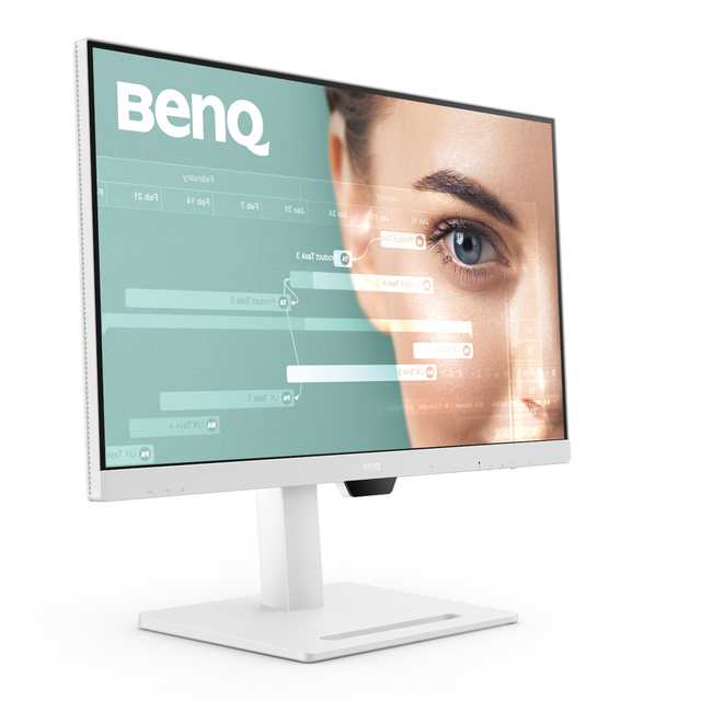 Białe monitory BenQ 2K QHD z USB-C