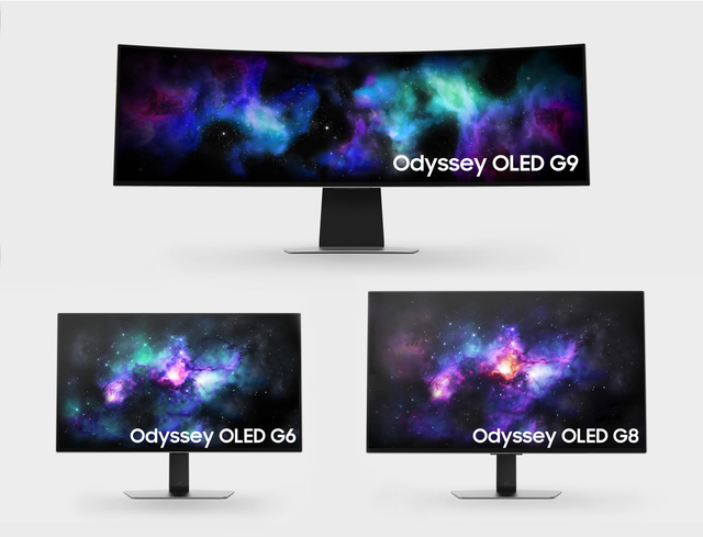 Monitory gamingowe Samsung Odyssey OLED G8, OLED G6 i zaktualizowany OLED G9