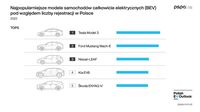 Najpopularniejsze modele samochodów całkowicie elektrycznych
