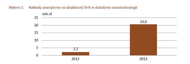Nanotechnologia w Polsce w 2013 r.