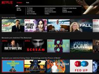Netflix w Polsce- strona główna