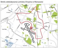 Strefa oddziaływania Lotniska Chopina w Warszawie