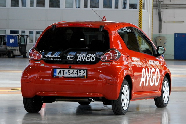 Toyota Aygo 2012 w Polsce