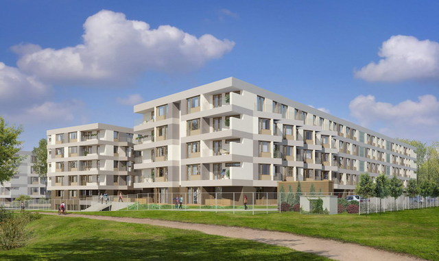 Nowe osiedle mieszkaniowe w Poznaniu