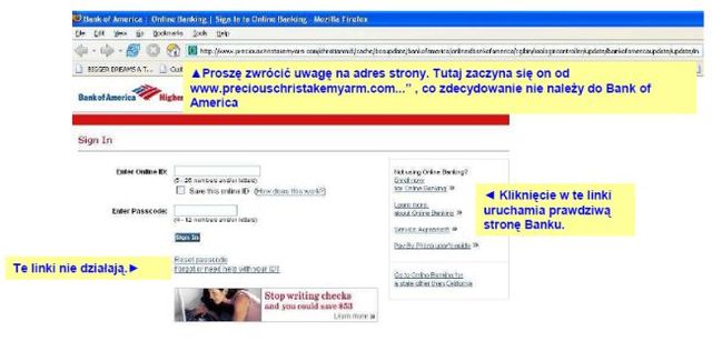 Phishing - kradzież danych w Internecie